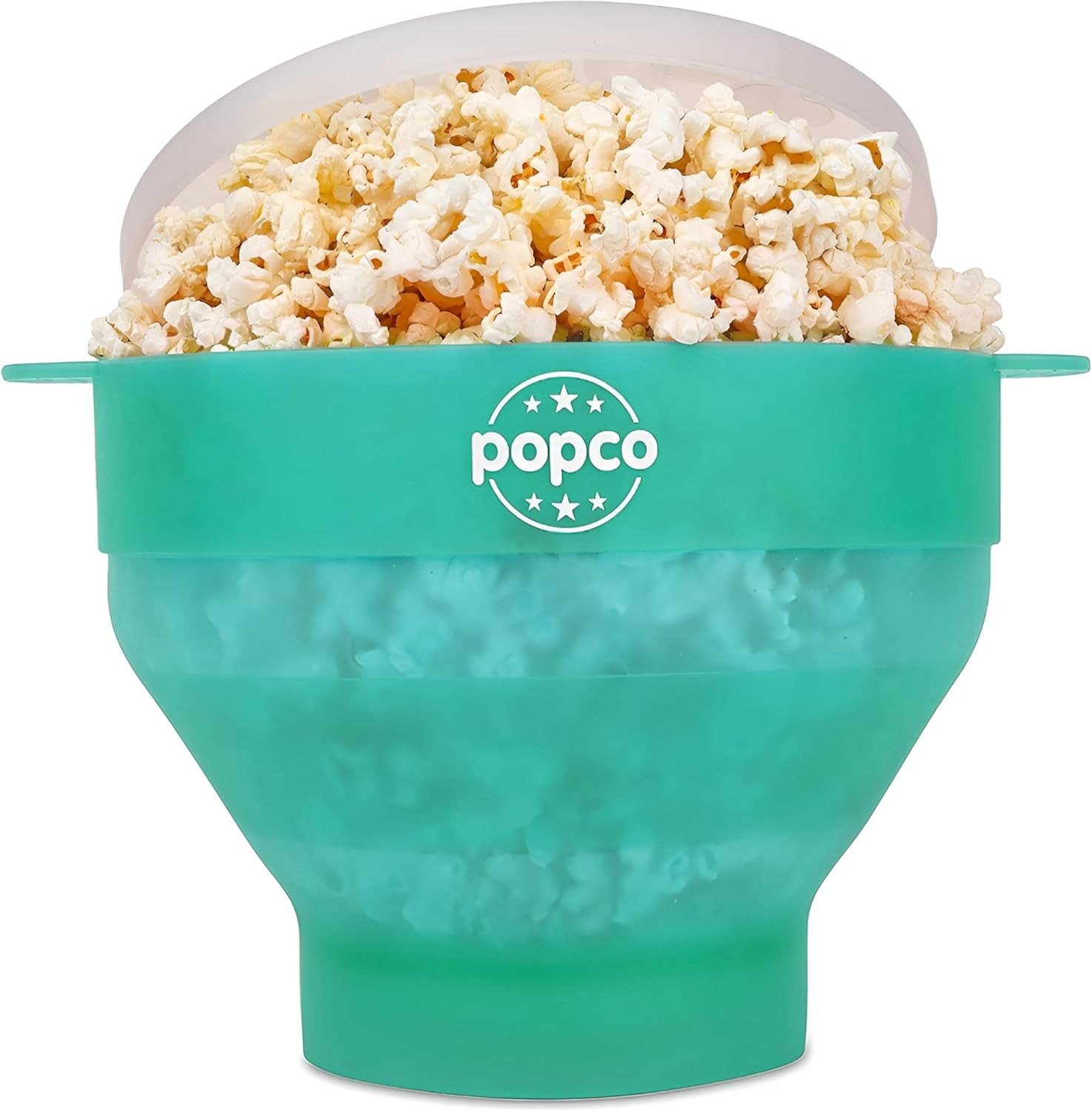POPCO Silicone Microwave Popcorn Popper with Handles, Silicone Popcorn Maker, Collapsible Bowl Bp... | Amazon (US)