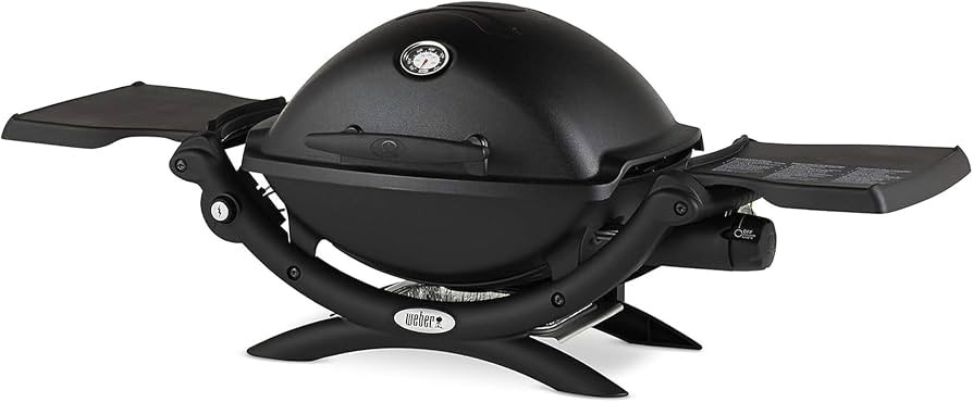 Weber Q1200 Liquid Propane Portable Gas Grill for Travel and Camping, 1 Burner, Black | Amazon (US)