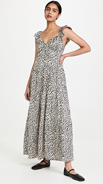 Animal Sweetheart Tiered Mini Dress | Shopbop