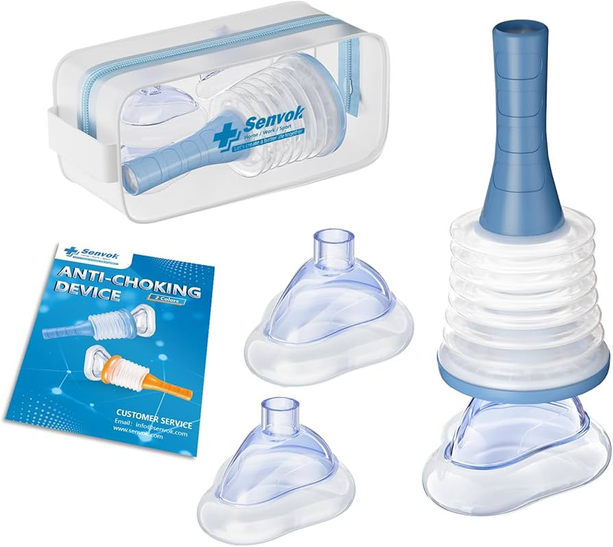 Senvok Choking Rescue Device, Anti Choking Device for Kids and Adults, Portable Airway Suction De... | Amazon (US)