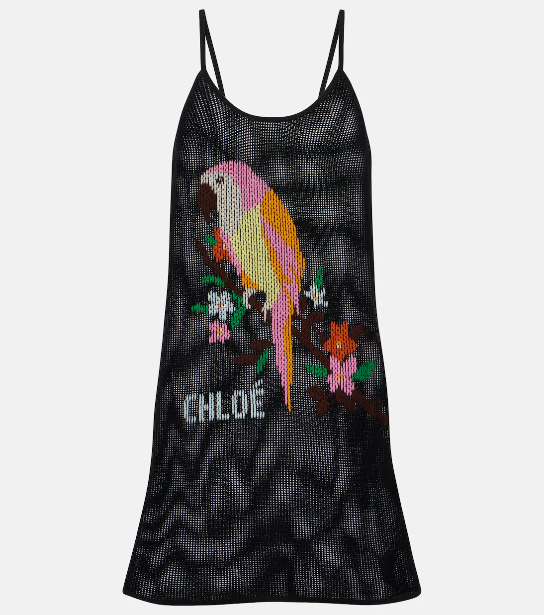 Embroidered cotton minidress | Mytheresa (US/CA)
