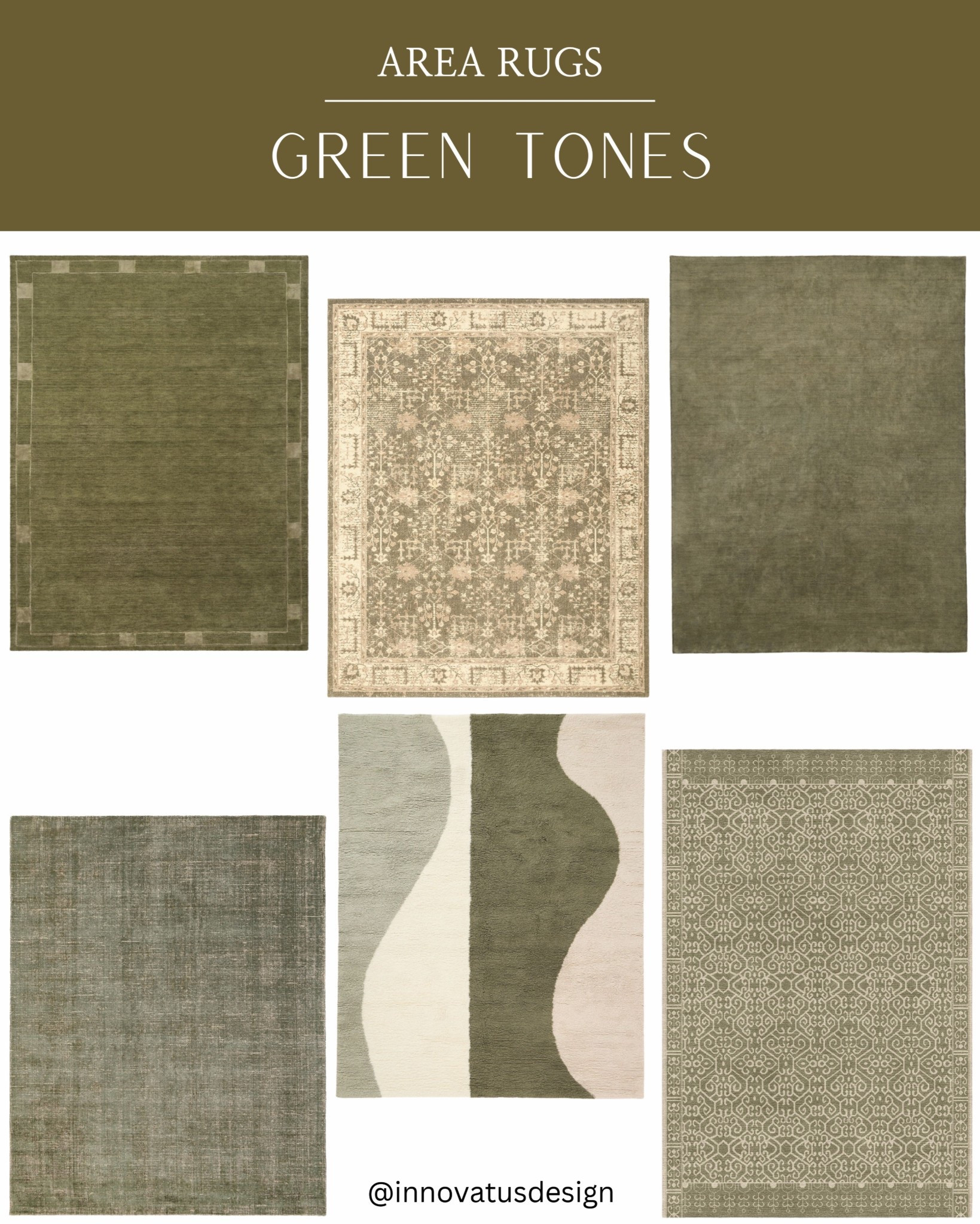 Add a green toned area rug to your home and easily create a calming look and feel. Here are our favorite green and olive toned rugs!

#LTKSeasonal #LTKSaleAlert #LTKHome