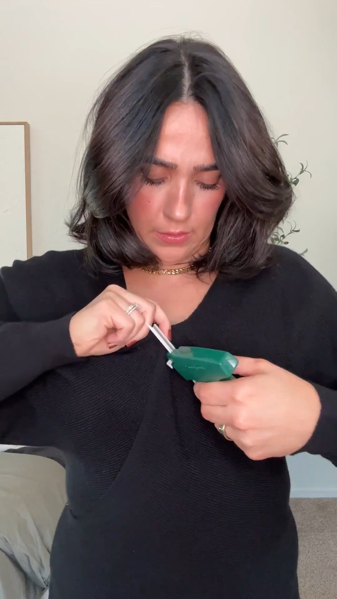 Simple and classic holiday look! Staple sweater dress from amazon perfect for a wedding guest dress in fall or winter, work party outfit, outfit, holiday party

black sweater dress is size M, boots are wide calf. Undies size L 
Code: NINAXSPANX for $$ off bra and undies 

#LTKHoliday #LTKMidsize #LTKSeasonal