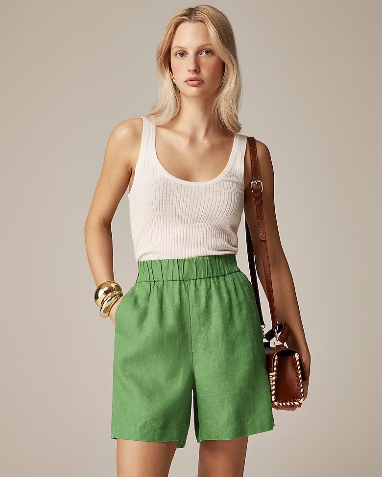 Long Tropez short in linen | J. Crew US