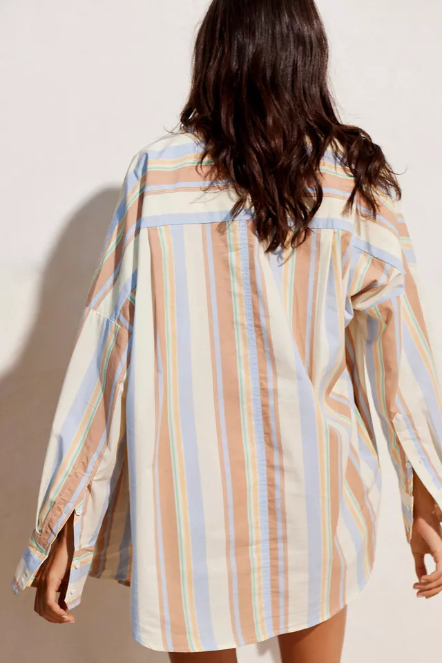 BDG Frankie Spliced Button-Down Shirt | Urban Outfitters (US and RoW)