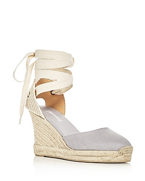 Soludos Women's Lace Up Espadrille Wedge Sandals | Bloomingdale's (UK)