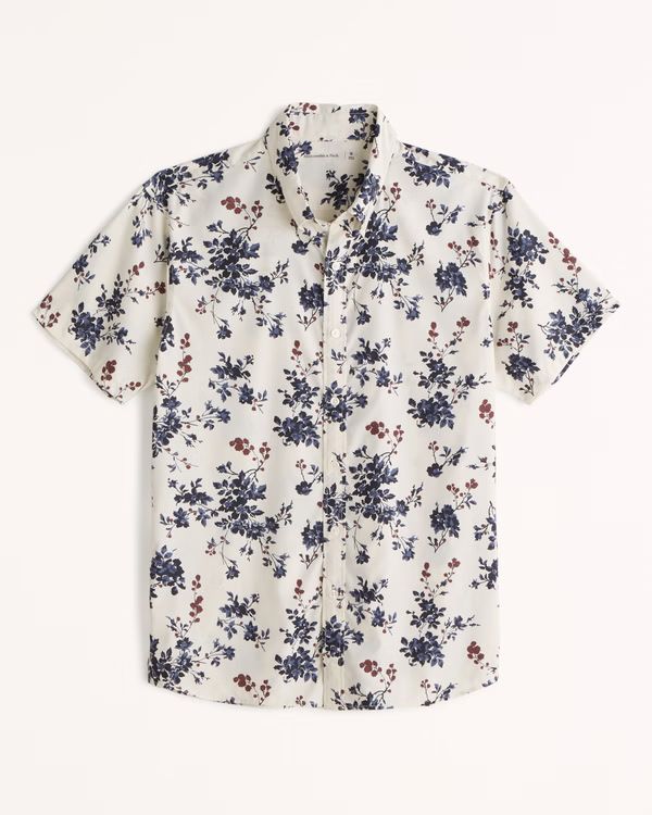 Performance Button-Up Shirt | Abercrombie & Fitch (US)