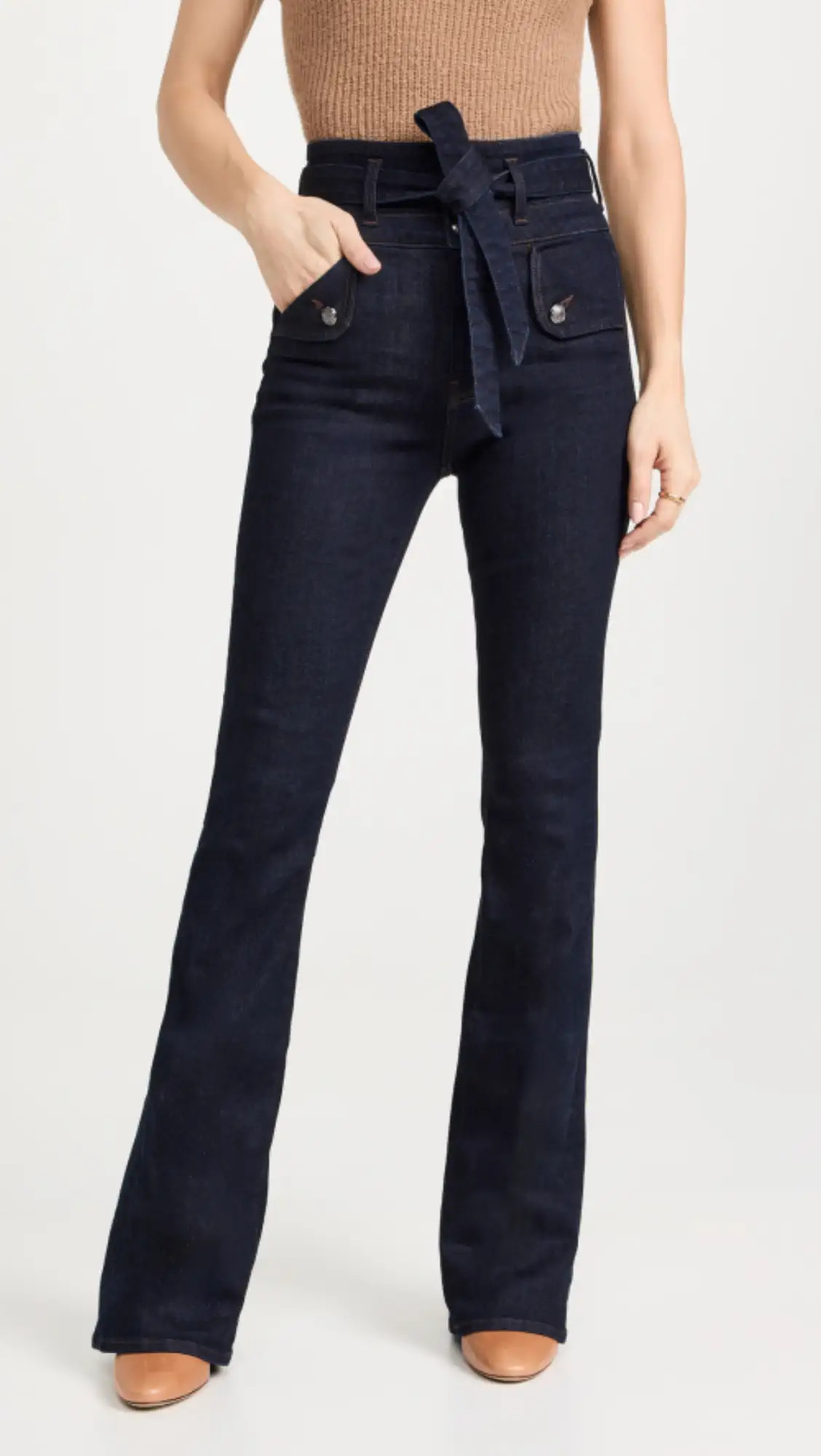 Veronica Beard Jean Giselle Skinny Flare Jeans | Shopbop | Shopbop