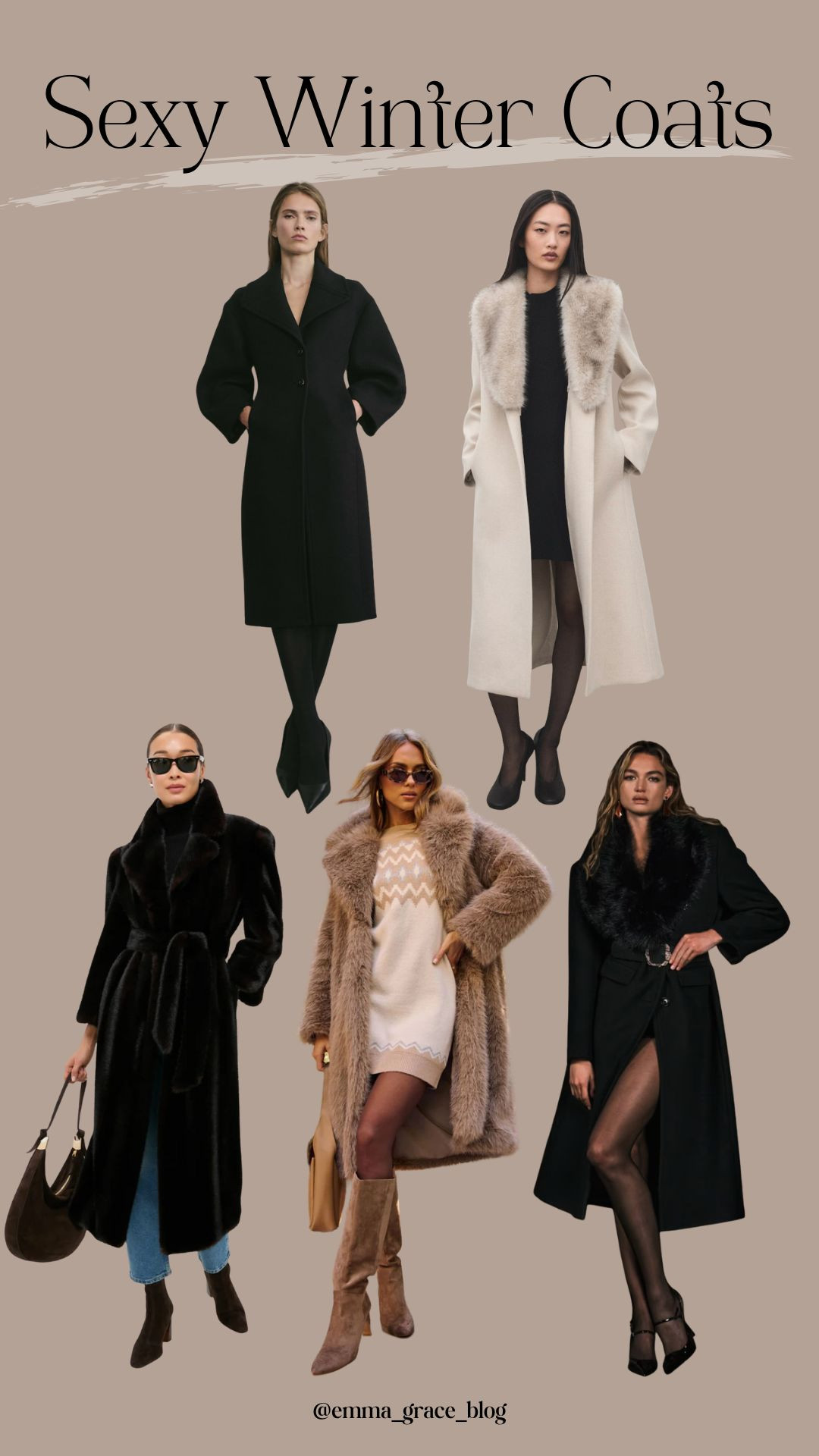 Sexy winter statement coats! 

 #LTKHoliday #LTKSeasonal #LTKTravel