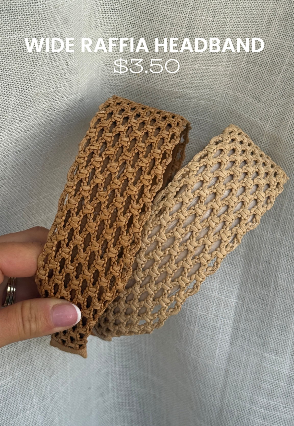 A look for less — This boho inspired woven raffia headband adds an effortlessly beach vibe to any outfit, xx.

#LTKStyleTip