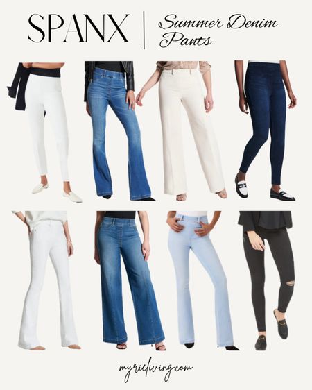 Denim, Denim Jeans, Pants, Summer Pants, Summer Outfits Women, Summer, Summer Outfits, Spanx, Spanx Pants, Spanx White Pants

#LTKstyletip #LTKFind #LTKunder100