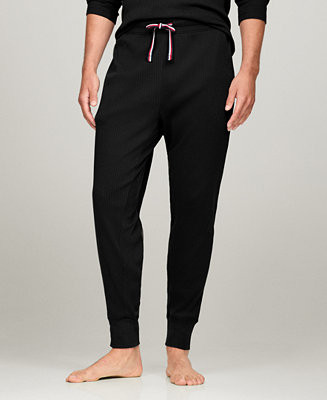 Men's Ribbed Jogger Pajama Pants | Macy's