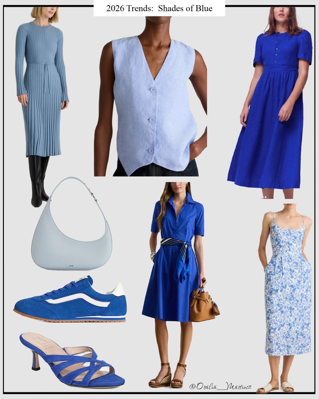 2026 blue color trend.


#LTKSeasonal #LTKPetite #LTKMidsize