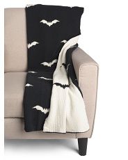 Bats Chenille Throw | Fall Decor | T.J.Maxx | TJ Maxx