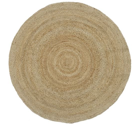 Round Jute Rug - Natural | Pottery Barn AU