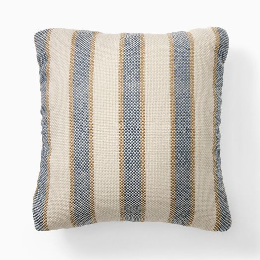 Outdoor Cabana Stripe Pillow | West Elm (US)