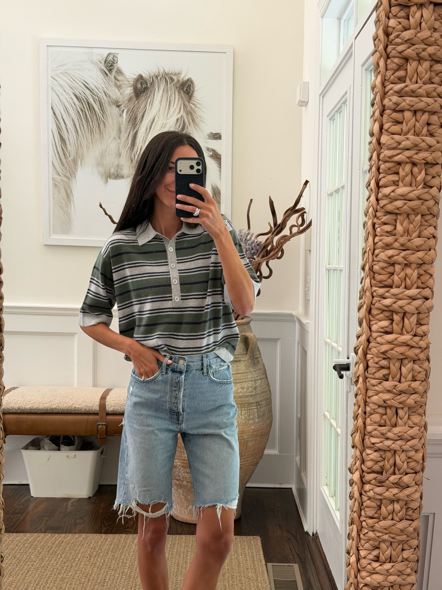 Partnering with Shop App and will be making an entire curation soon of my favorite brands and items I can get there. For starters, I found all of my everyday outfit basics like these on Shop App! #ShopifyPartner @shopapp