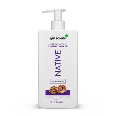 Native Limited Edition Girl Scout Coconut Caramel Cookie Moisturizing Conditioner - 16.5 fl oz | Target