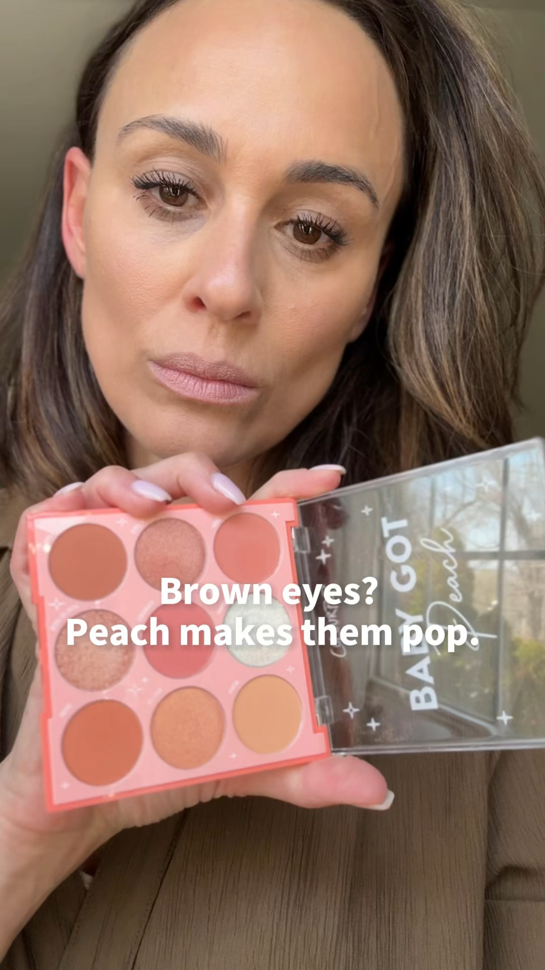 Brown eyes and peach tones… A dream👌🏼🍑

#LTKBeauty #LTKOver40 #LTKgrwm