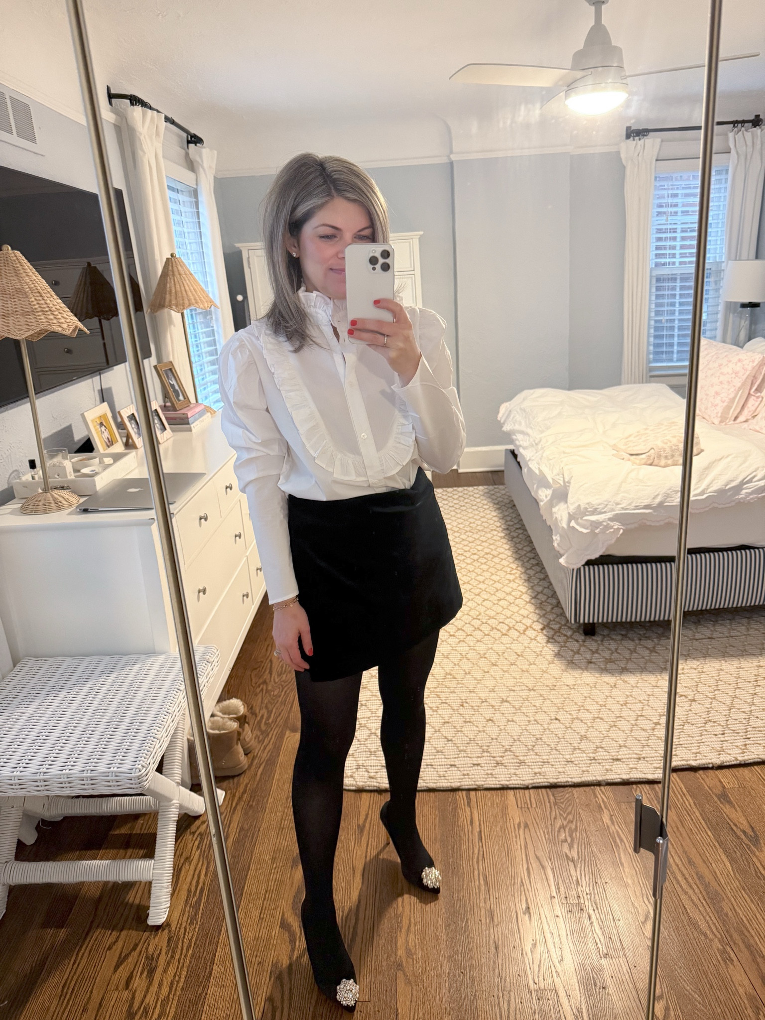 My outfit for breakfast with Santa. My top is by Mille- linking similar 

#LTKSeasonal #LTKShoeCrush #LTKHoliday