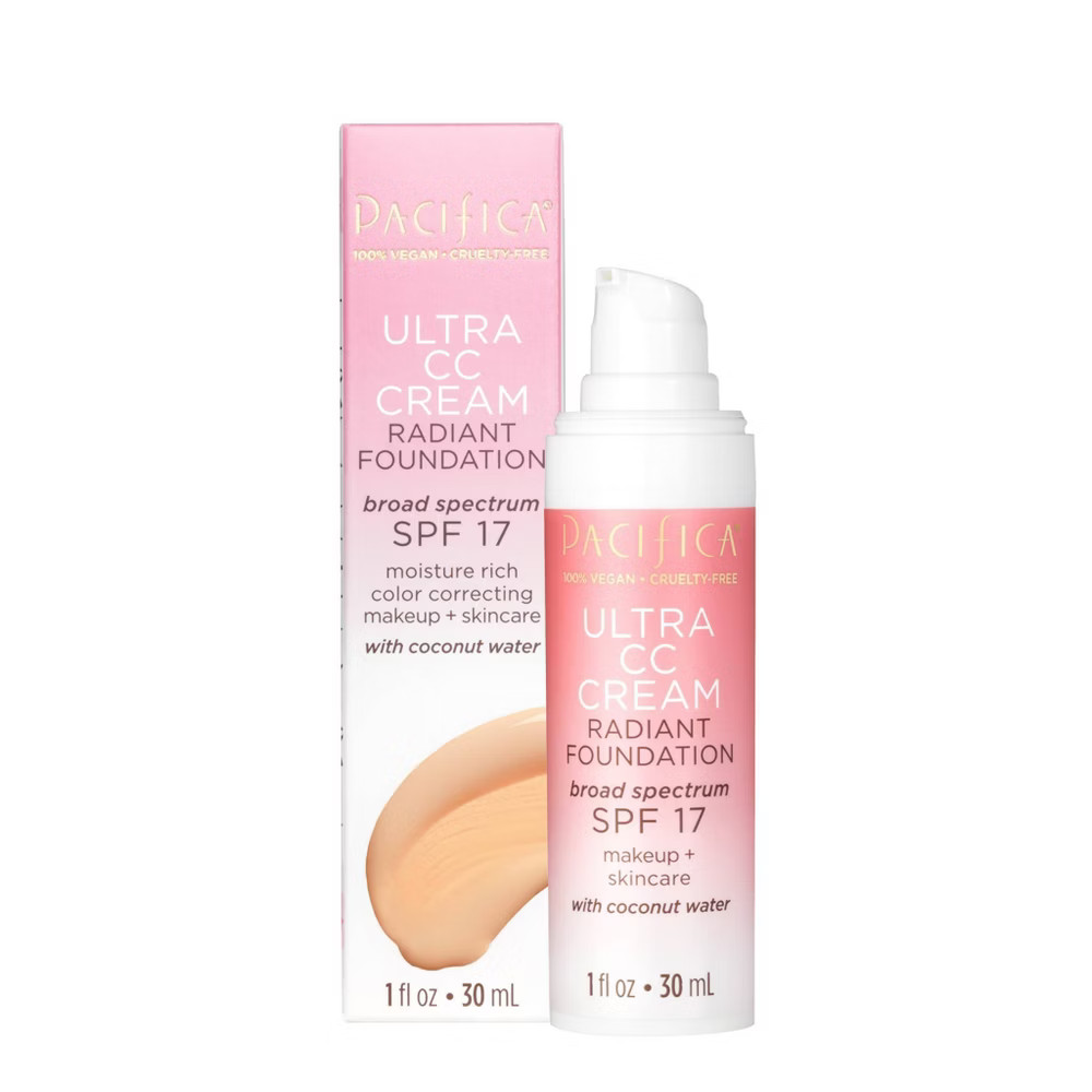 Pacifica Ultra CC Cream Radiant Foundation - Natural/Medium - 1 fl oz | Target
