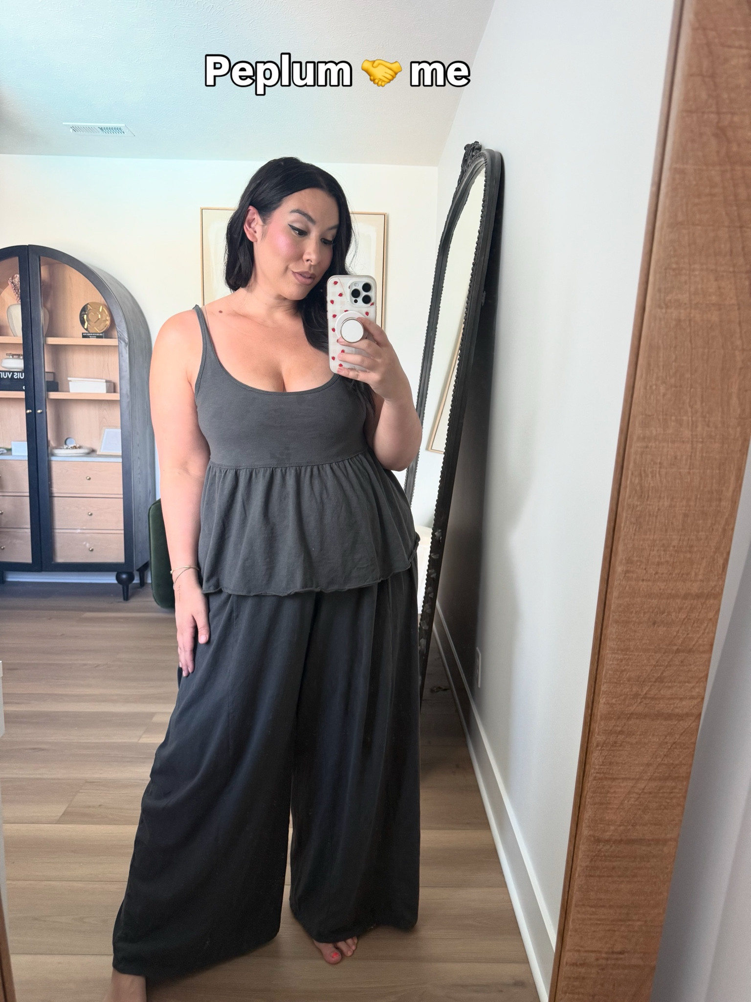 Size large top
Xl pants 
Midsize summer outfit
Size 16
Summer matching lounge set

#LTKootd #LTKgrwm #LTKMidsize