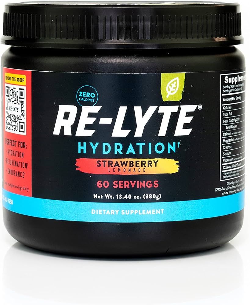REDMOND Re-Lyte Hydration Electrolyte Mix (Strawberry Lemonade) | Amazon (US)