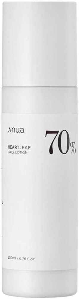 Anua Heartleaf Daily Lotion, Face Moisturizer with Hyaluronic Acid for Sensitive Skin, Lightweigh... | Amazon (US)