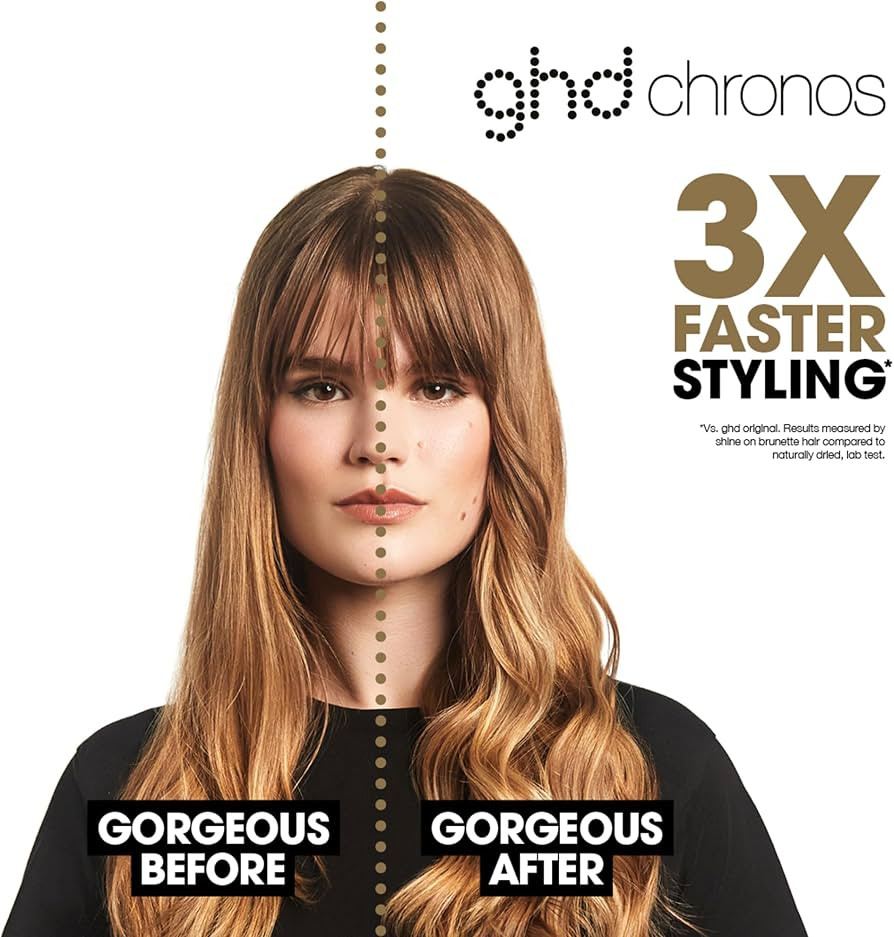 ghd Chronos Hair Straightener & Styler - Most Advanced Styler, 3X Faster Styling, More Shine, No ... | Amazon (UK)