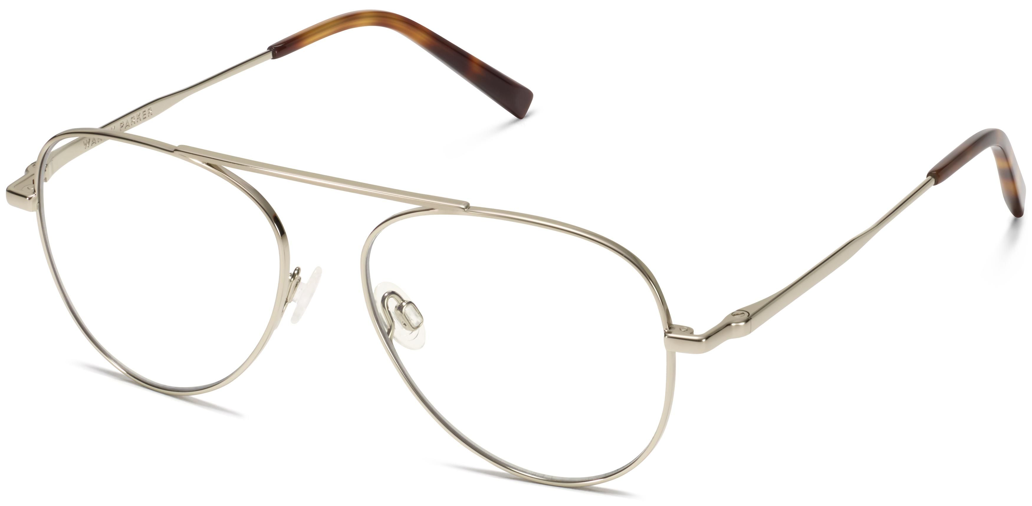 Belmar Eyeglasses in Polished Silver | Warby Parker | Warby Parker (US)
