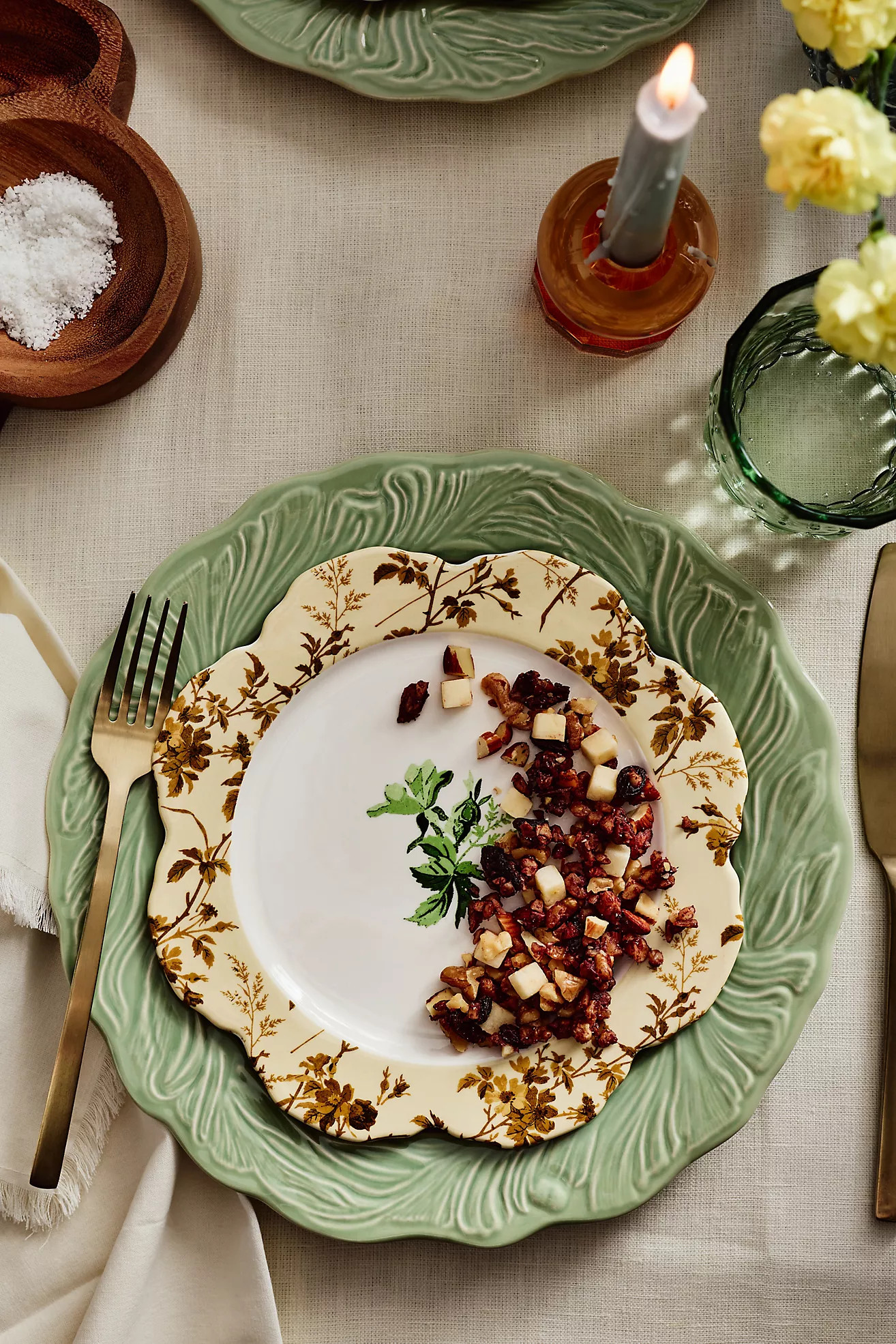Varda Stoneware Dessert Plate | Anthropologie (US)