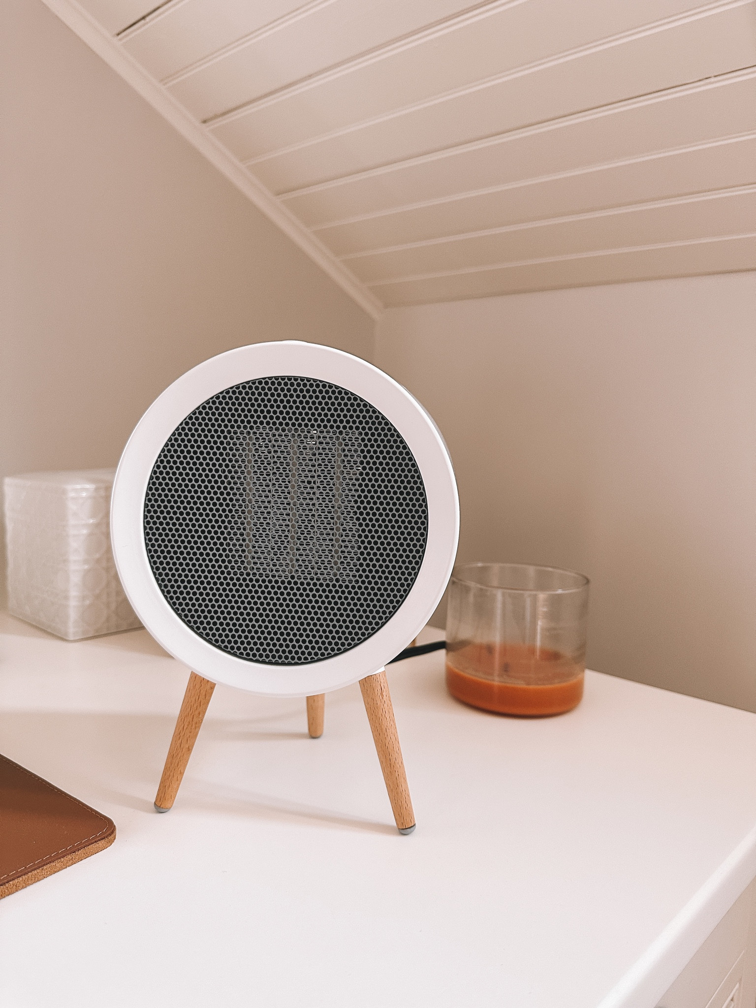 The mini space heater that could. 🔥 great Amazon find!!