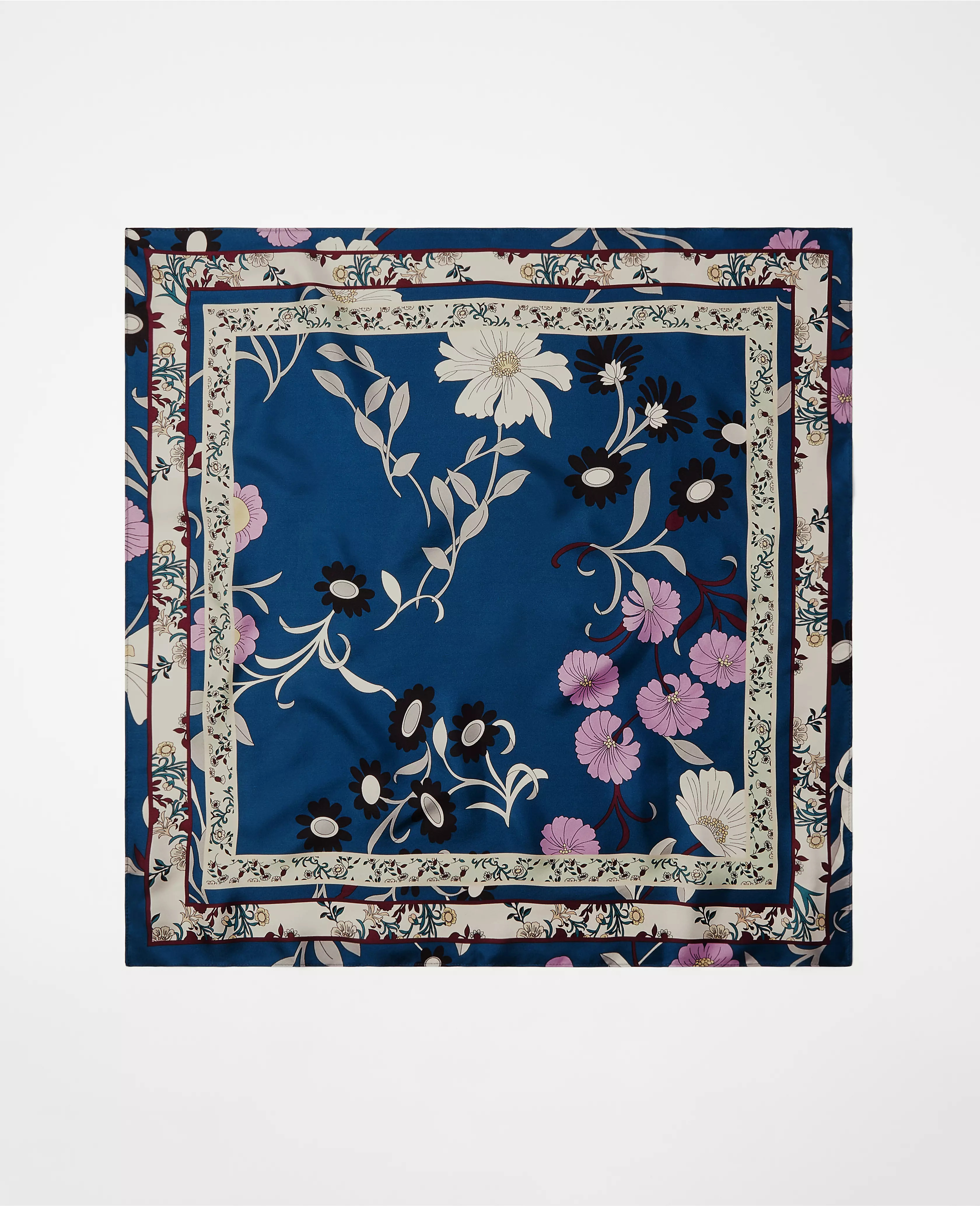 Floral Silk Little Scarf | Ann Taylor (US)