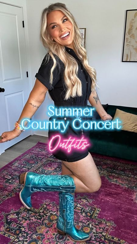 If you have a country concert coming up and need outfit inspo, I got you! Coupon code for jewelry is BAILEY 💙

 Country concert outfit 

#LTKsalealert #LTKFestival #LTKstyletip