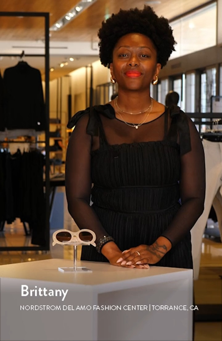 Triomphe 52mm Oval Sunglasses | Nordstrom