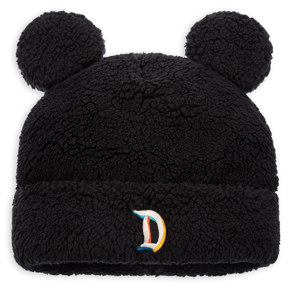 Disneyland Logo Fleece Ear Hat Beanie for Adults | Disney Store