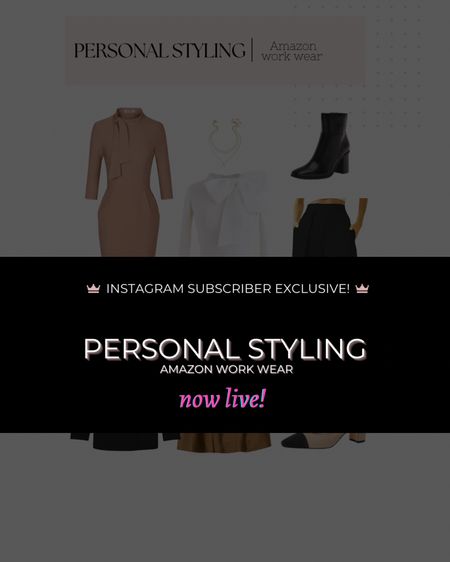 ✨INSTAGRAM SUBSCRIBER EXCLUSIVE!✨ Personal styling request - Amazon work wear 

#LTKworkwear