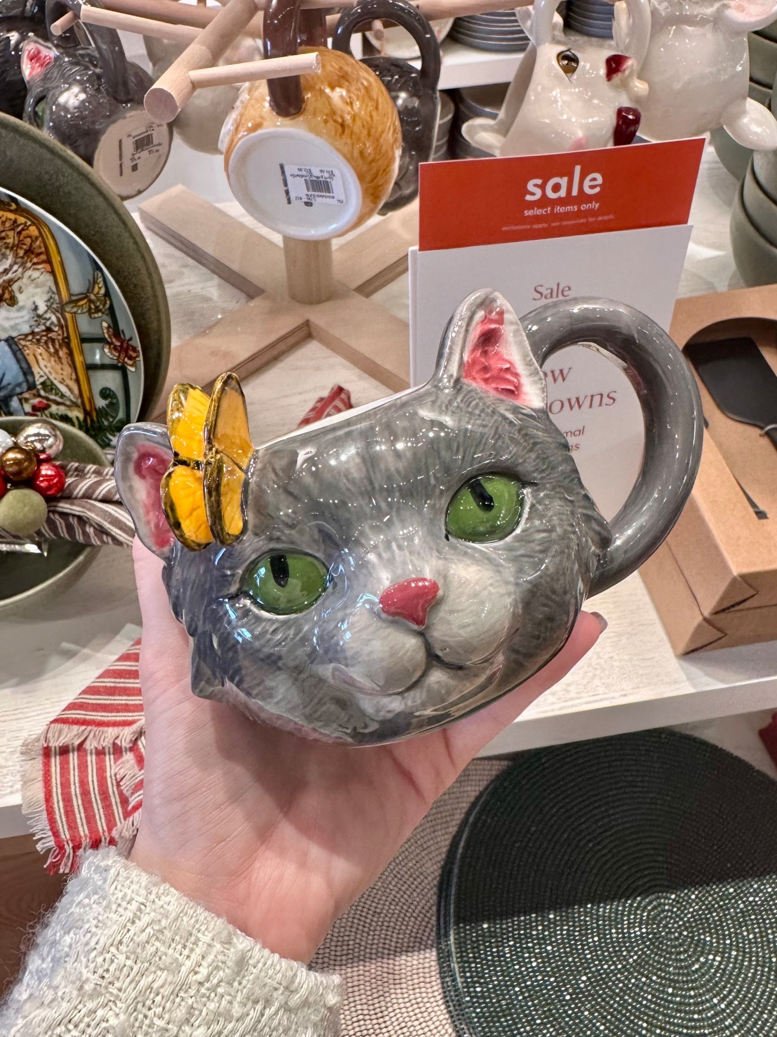 The curated mug (and there are other woodland creature options) 

Cat mug | kitchen decor | coffee mug | stocking stuffers | small gifts 

#LTKGiftGuide #LTKfoodie #LTKHoliday