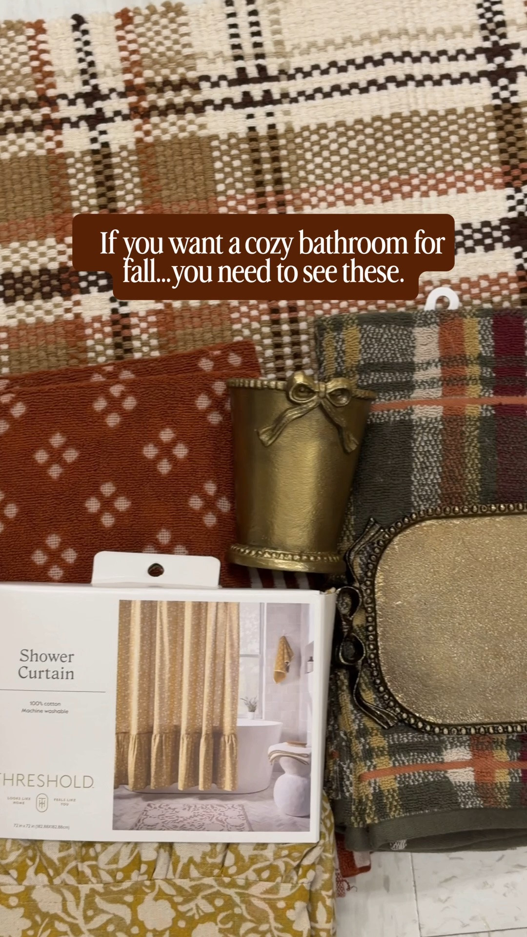 These finds will make your bathroom feel instantly cozier for fall 🍂

#LTKHome #LTKSeasonal