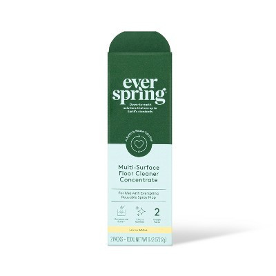 Multi-Purpose Floor Cleaner Concentrate - 0.42oz/2ct - Everspring™ | Target