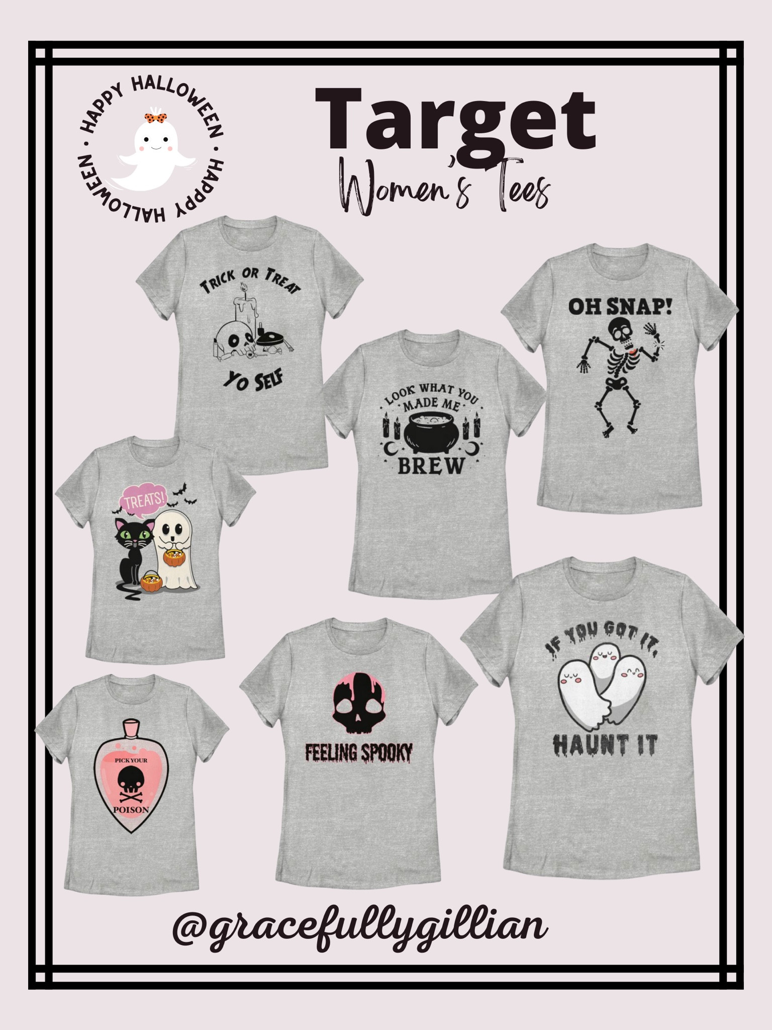 Women’s Tees

#halloween #graphictees 

#LTKunder50 #LTKstyletip #LTKSeasonal