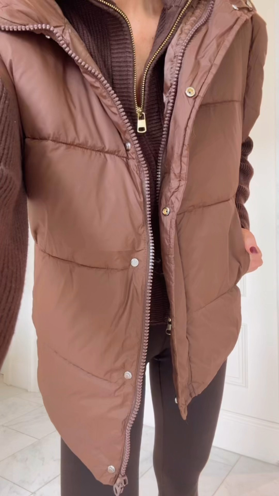 This puffer vest is on sale. I'm wearing size small! Fits oversized 

#LTKFindsUnder50 #LTKFindsUnder100