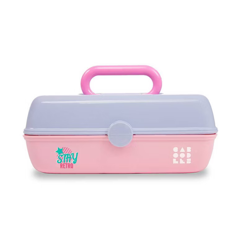 Caboodles Pretty In Petite Makeup Bag - Pink and Blue | Target