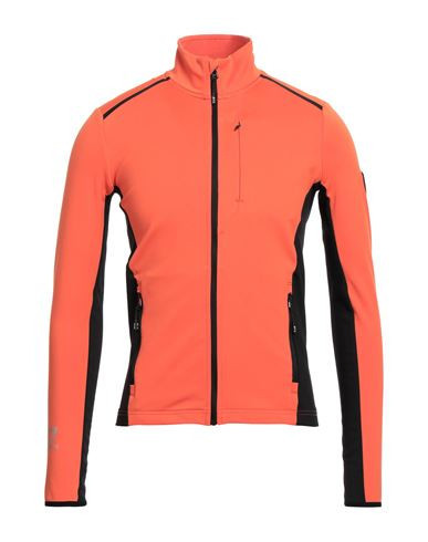 Ea7 Man Sweatshirt Orange Size S Polyester, Elastane | YOOX (US)