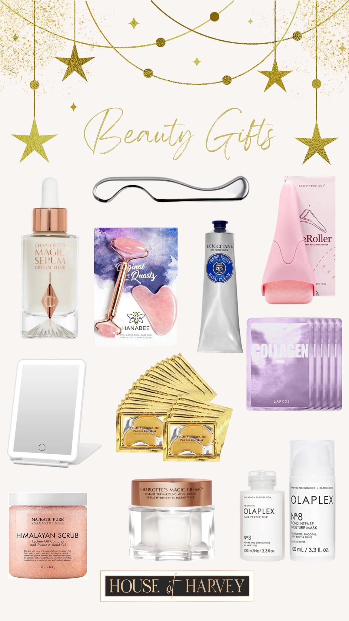 Beauty gifts for the holidays! 

Holiday style, style tip, beauty, gifts, masks, eye mask, mirror, collagen, face cream, hand cream, face roller, hair products 

#LTKSeasonal #LTKHoliday #LTKbeauty