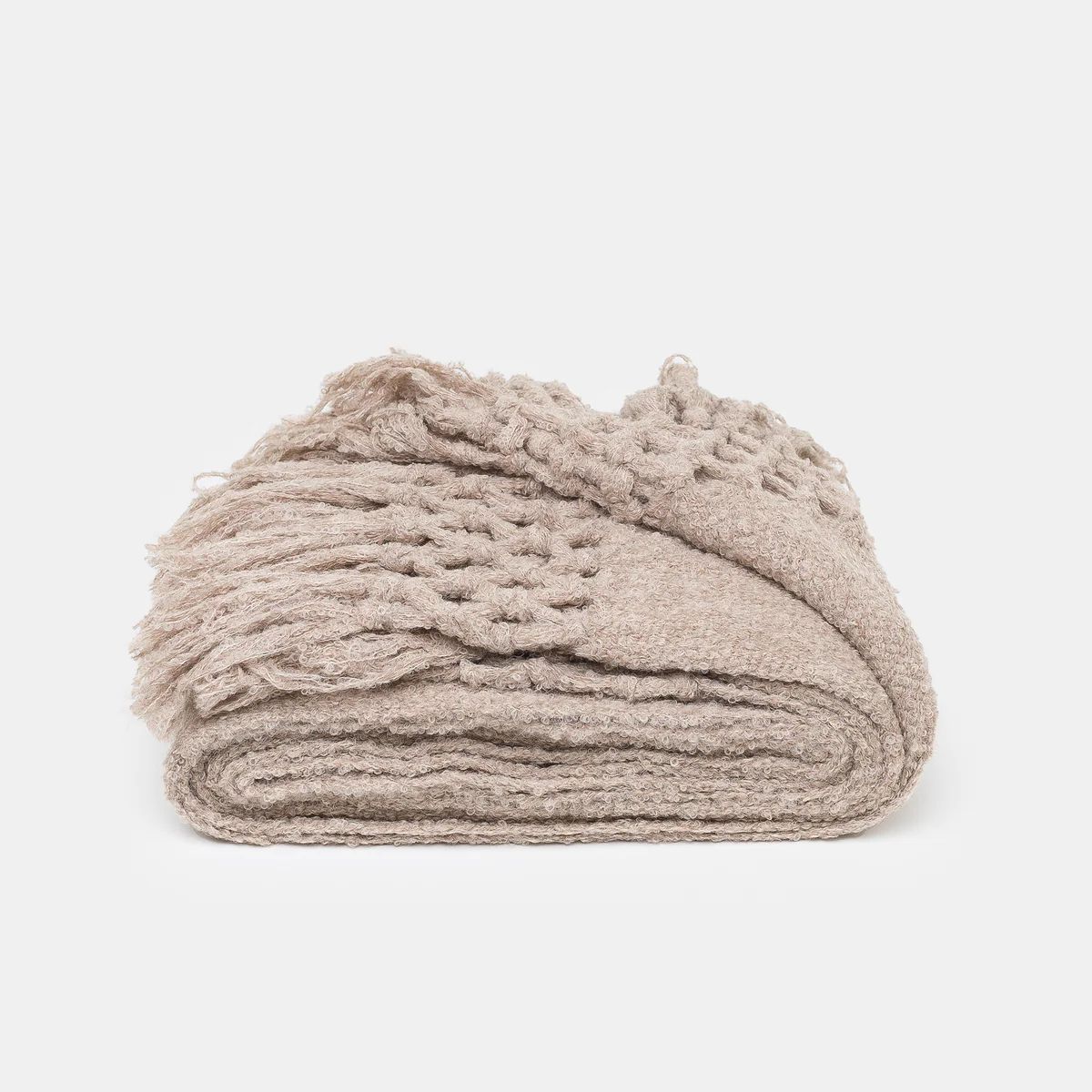 Maya Boucle Throw | Amber Interiors