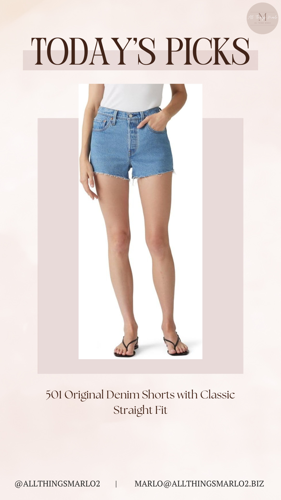 501 Original Denim Shorts with Classic Straight Fit 

 #LTKSeasonal #LTKWorkwear #LTKTravel