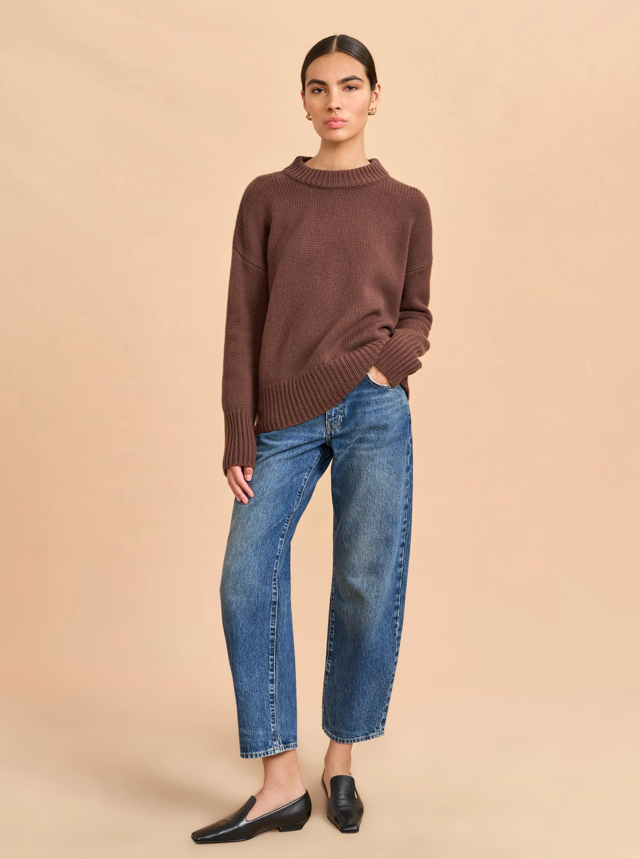 Solid Marin Sweater | La Ligne