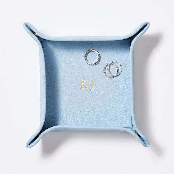 Classic Leather Catchall Tray | Mark and Graham