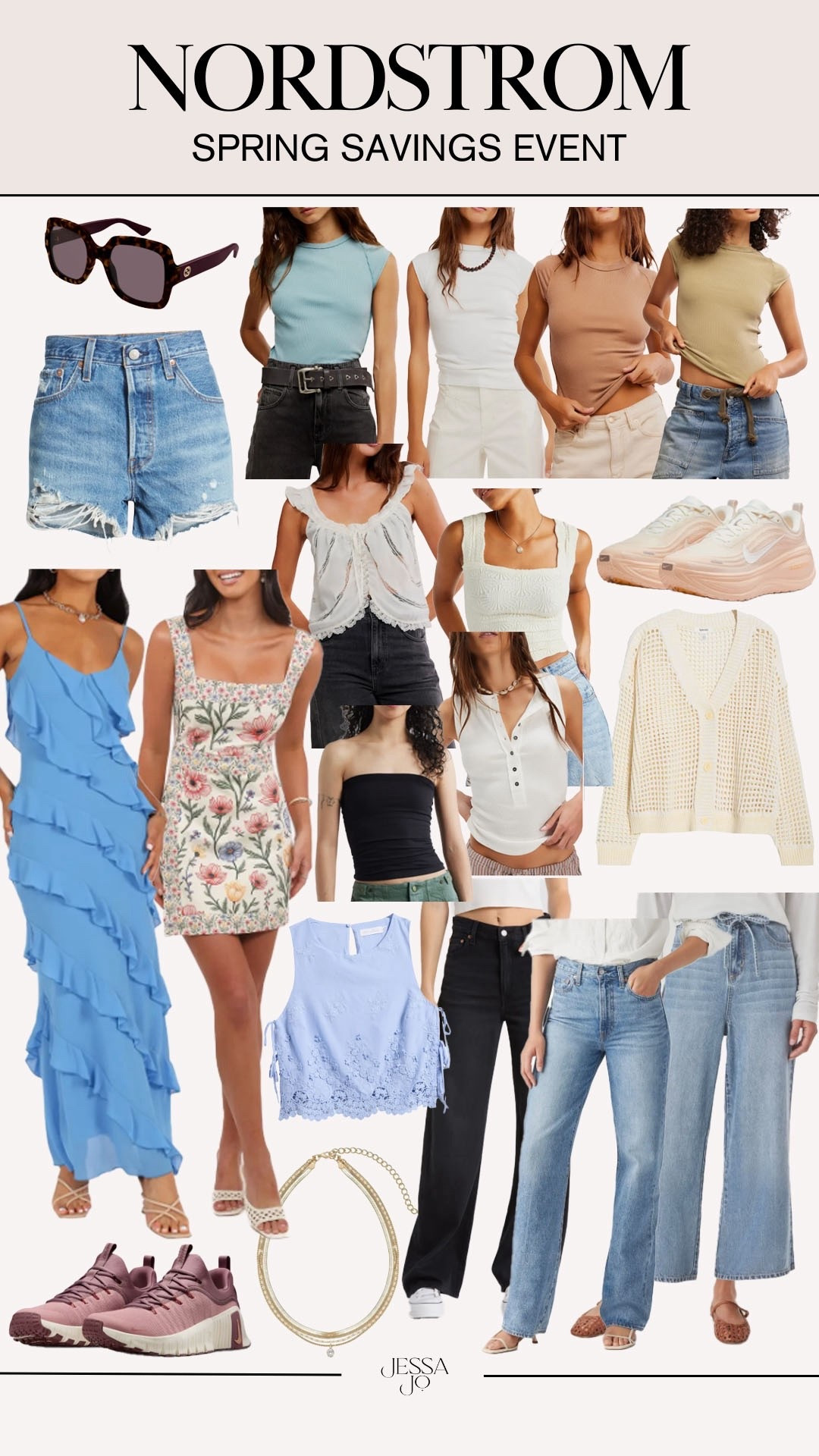 Nordstrom spring savings event. Free people sale. Levi’s sale. Levi’s denim shorts on sale. Nordstrom spring dress. Nike on sale. Free people ribbed top  

#LTKSaleAlert #LTKSeasonal #LTKootd